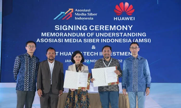Huawei dan AMSI Jalin Sinergi Tingkatkan Kecakapan Digital Media Siber di Indonesia