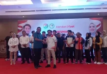 Menuju Pemilu 2024, Tim Brigade Hj Gunartin Resmi Dikukuhkan Menuju Pemilu 2024, Tim Brigade Hj Gunartin Resmi Dikukuhkan