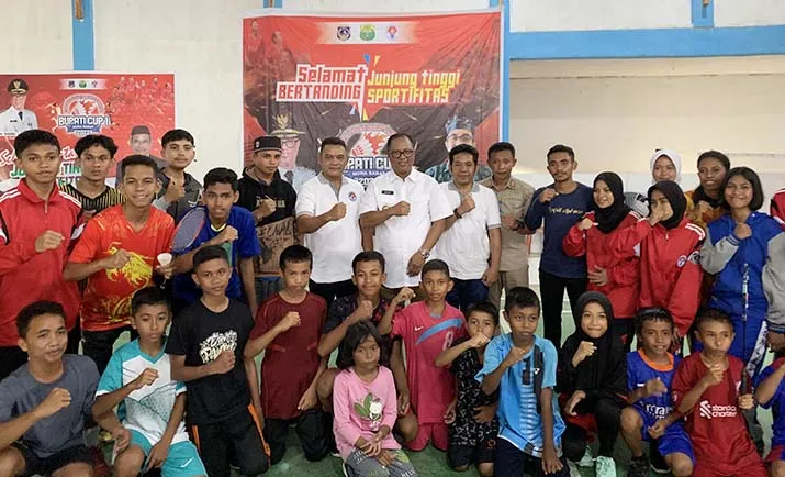 Cari Bibit Atlet Muda, Pemda Mubar Gelar Kejuaraan Bulu Tangkis Tingkat Pelajar