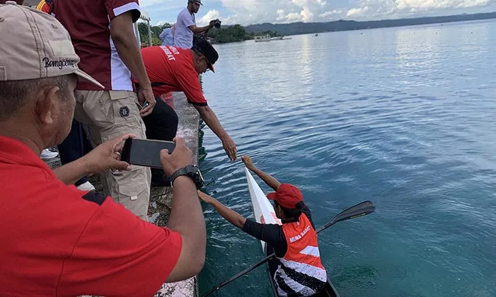 Dayung Kembali Sumbang Emas untuk Mubar, Pj Bupati Siapkan Bonus Rp20 Juta