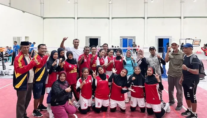 Kalahkan Muna, Sepak Takraw Putri Mubar Sumbang Medali Emas ke-11