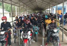 H-1 Pilkades di Muna, Antrean Kendaraan Mengular di Pelabuhan Feri Torobulu H-1 Pilkades di Muna, Antrean Kendaraan Mengular di Pelabuhan Feri Torobulu