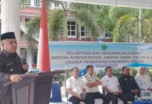 Lantik Pejabat Administrator dan Camat, Ini Harapan Bupati Konawe Lantik Pejabat Administrator dan Camat, Ini Harapan Bupati Konawe