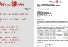 Desember 2022, Wings Air Kembali Mengudara di Wakatobi Desember 2022, Wings Air Kembali Mengudara di Wakatobi