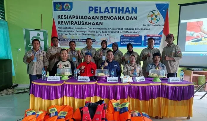bprbahteramas BPR Bahteramas Konawe Latih Kewirausahaan Tim Penyelamat Dua Desa di Pulau Wawonii
