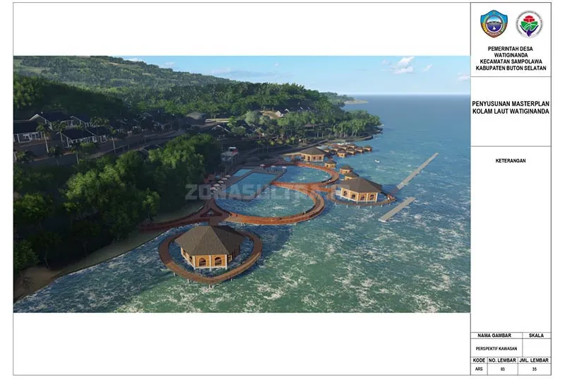 Kolam Laut Watiginanda, Pesona Wisata Unik di Buton Selatan