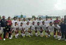 Tim Sepak Bola Mubar Bermain Imbang Lawan Buteng di Porpov XIV Tim Sepak Bola Mubar Bermain Imbang Lawan Buteng di Porpov XIV