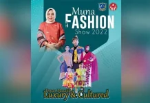 Muna Fashion Show 2022, Pentas Pengenalan Produk Lokal Tenun Masalili Muna Fashion Show 2022
