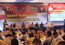 Gelar Rakor Forkopimda, Ini Harapan Pj Wali Kota Kendari Gelar Rakor Forkopimda, Ini Harapan Pj Wali Kota Kendari