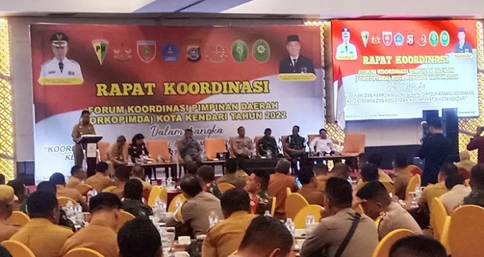 Gelar Rakor Forkopimda, Ini Harapan Pj Wali Kota Kendari