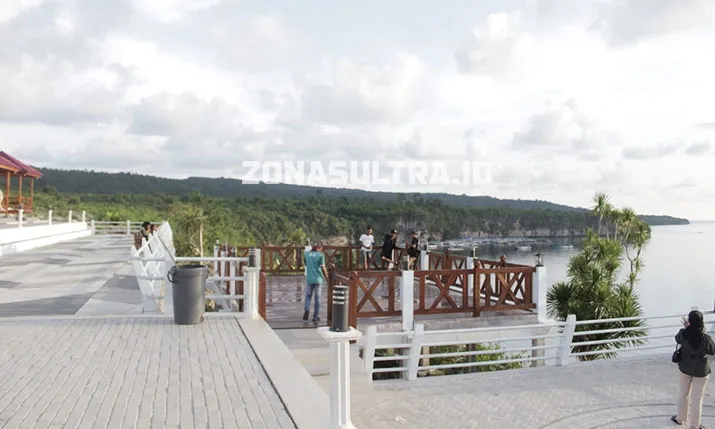 Objek Wisata Waburi Park di Buton Selatan, Berada di Tebing, Suguhkan Pemandangan Laut