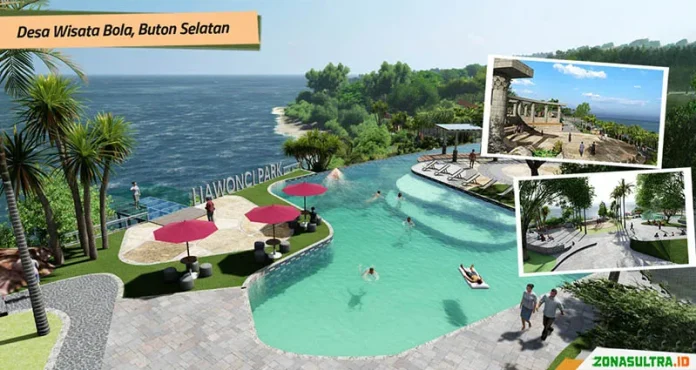 Potensi Wisata Liawonci Park di Buton Selatan, Kolam Renang di Atas Tebing