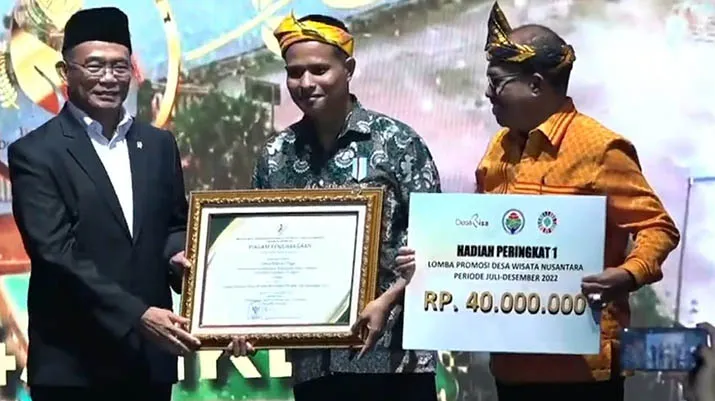 Tiga Desa di Busel Sabet Juara di Ajang Lomba Promosi Desa Wisata Nusantara 2022