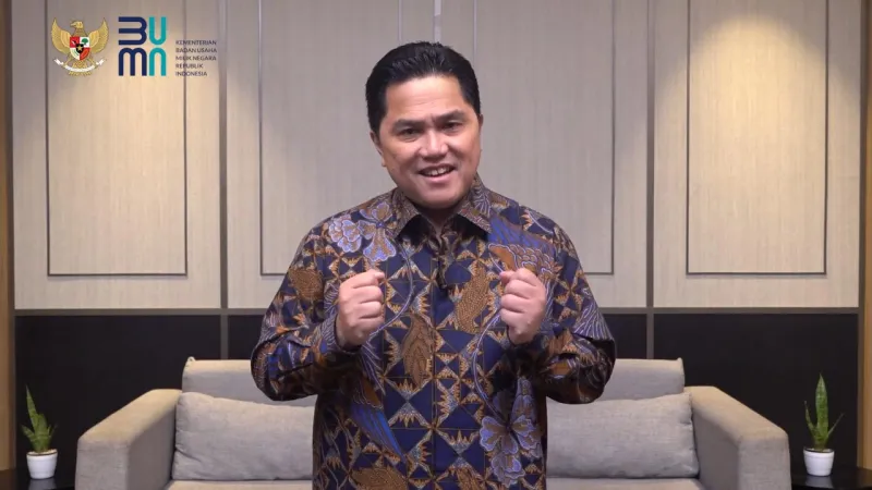 Menteri Badan Usaha Milik Negara (BUMN) Erick Thohir