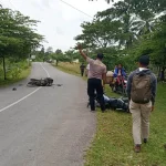 Korban Kritis Kecelakaan Lalu Lintas di Mubar Meninggal Dunia Dua Motor Bertabrakan di Mubar, Satu Korban Kritis