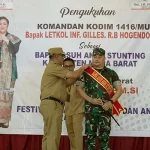 Dandim 1416/Muna Didapuk Sebagai Bapak Asuh Anak Stunting di Mubar Dandim 1416/Muna Didapuk Sebagai Bapak Asuh Anak Stunting di Mubar