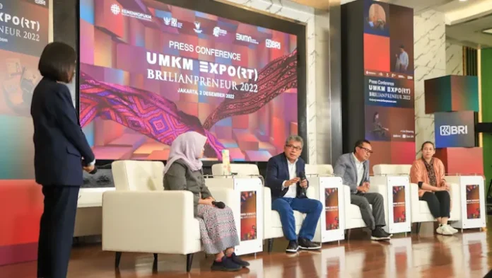 Bawa UMKM Indonesia Mendunia, BRI Selenggarakan UMKM EXPO(RT) BRILIANPRENEUR 2022