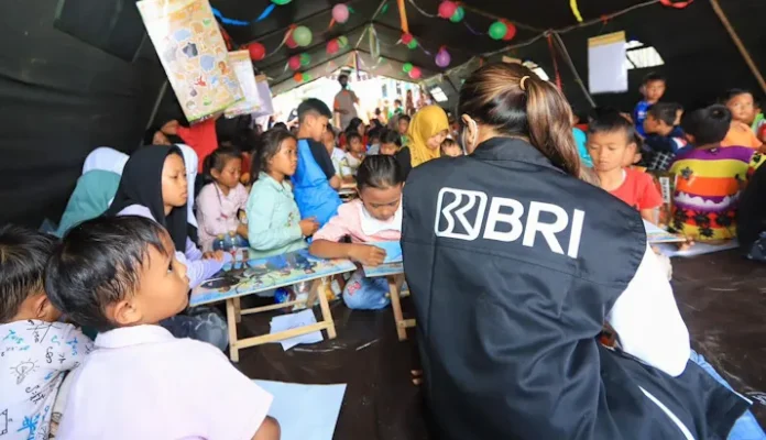Kolaborasi Srikandi BRI dan BUMN, Bahu Membahu Percepat Pemulihan Korban Gempa Cianjur