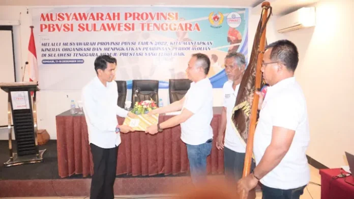 Musprov PBVSI Sultra Digelar, Bahtra Terpilih Aklamasi Jadi Ketua Umum yang Baru