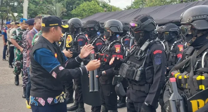 1.444 Personel Gabungan Siap Amankan Perayaan Malam Tahun Baru di Kendari