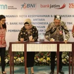 Dukung Ekonomi Digital di Jawa Timur, BNI dan Bank Jatim Bersinergi Dukung Ekonomi Digital di Jawa Timur, BNI dan Bank Jatim Bersinergi