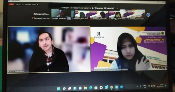 Prodi S1 Kesmas UMW Laksanakan Kuliah Tamu, Pemateri dari University of Derby Inggris