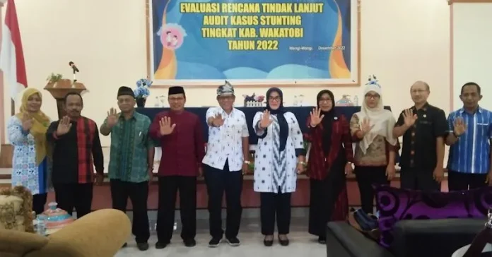 BKKBN Sultra Evaluasi RTL Audit Kasus Stunting di Wakatobi