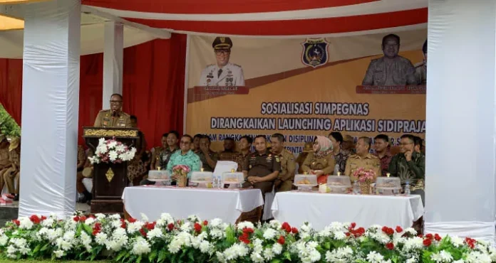 mubar 111 Pemkab Mubar Resmi Launching Delapan Aplikasi Digital, Kedisiplinan ASN Mulai Dipantau