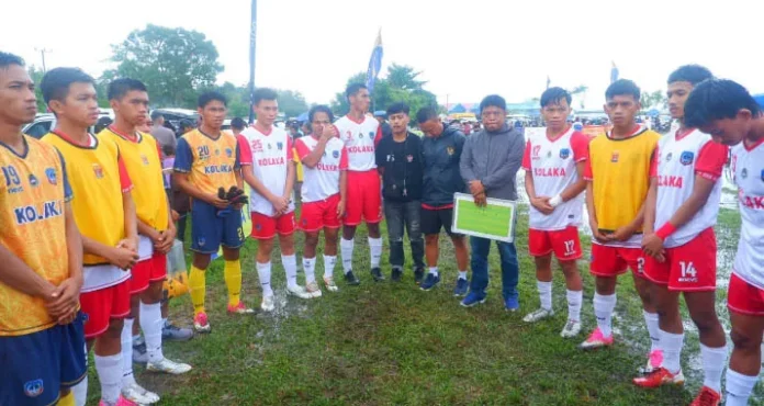 Evaluasi Hasil Porprov Sultra 2022, PSSI Kolaka Fokus Pembinaan Pemain Usia Muda