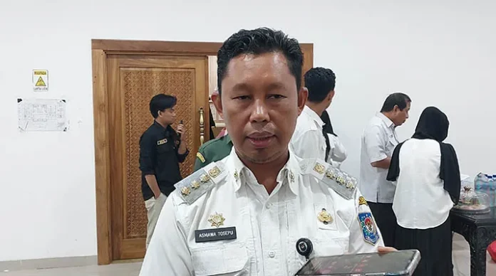 Penjabat (Pj) Wali Kota Kendari Asmawa Tosepu