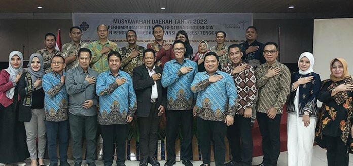 Hugua Jadi Ketua PHRI Sultra Periode Kedua 2023-2028