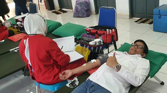 PT ANTAM Tbk UBPN Konut Gelar Aksi Donor Darah