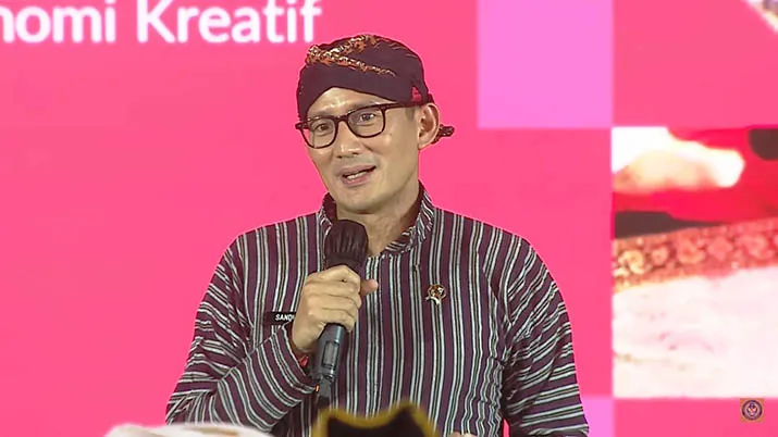 Menteri Pariwisata dan Ekraf Sandiaga Uno