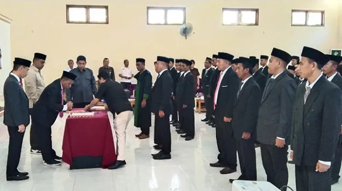 40 Anggota PPK di Wakatobi Secara Resmi Dilantik