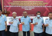 Kemenkumham Sultra Komit Bangun Zona Integritas Menuju WBK/WBBM di 2023 Kemenkumham Sultra Komit Bangun Zona Integritas Menuju WBK/WBBM di 2023