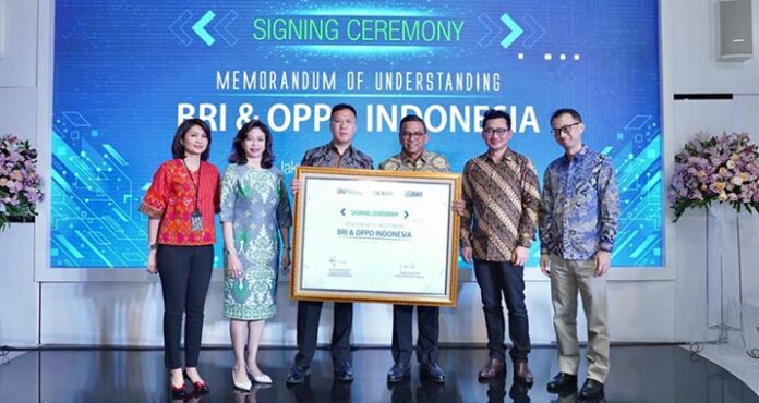 BRI Jalin Kerja Sama dengan Oppo Indonesia Perluas Transaksi Digital