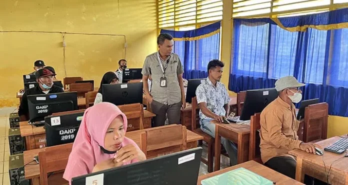 948 Peserta Calon PPS di Mubar Ikuti Seleksi CAT