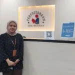 Pengelola Perpustakaan BI Sultra, Anisa