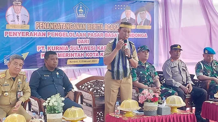 Pemkot Kendari Ambil Alih Pengelolaan Pasar Basah Mandonga
