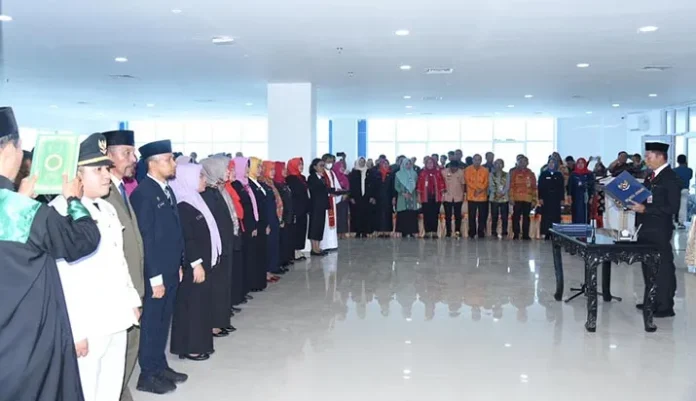 Pj Wali Kota Kendari Lantik 113 Pejabat, Bakal Dievaluasi Tiap Bulan