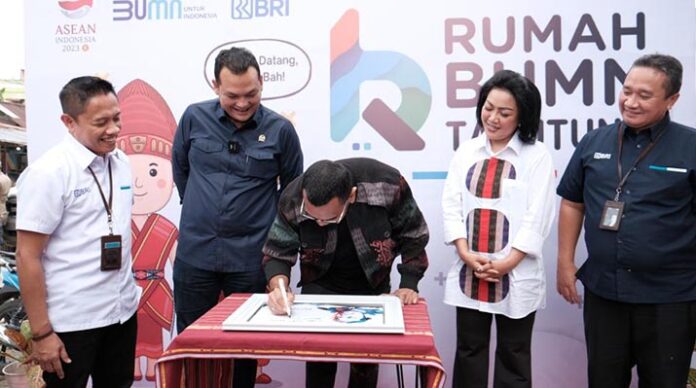 Rumah BUMN Tarutung Diresmikan, Kementerian BUMN dan BRI Perkuat UMKM Lokal