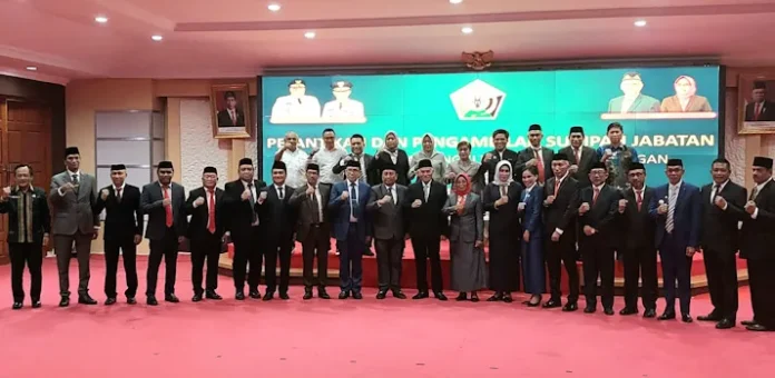 Ini Pejabat Eselon II yang Baru Dilantik Pemprov Sultra