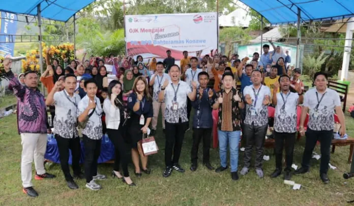 OJK Ajak BPR Bahteramas Konawe Kuatkan Literasi Keuangan Warga Puriala