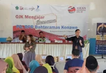 OJK dan BPR Bahteramas Konawe Dorong Percepatan Akses Keuangan Daerah Keuangan di Pondidaha OJK dan BPR Bahteramas Konawe Gelar Aksi Percepatan Literasi Keuangan di Pondidaha