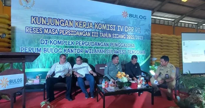 Direktur Keuangan Perum Bulog Sebut Sultra Berpotensi Jadi Lumbung Padi