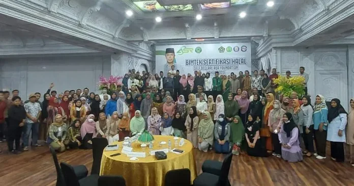 250 Pelaku Usaha di Sultra Ikut Bimtek Sertifikasi Halal Lewat ASR Foundation