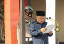 KSK Pimpin Upacara Pelatihan Peningkatan Kapasitas Kades se-Kabupaten Konawe di SPN Anggotoa KSK Pimpin Upacara Pelatihan Peningkatan Kapasitas Kades se-Kabupaten Konawe di SPN Anggotoa