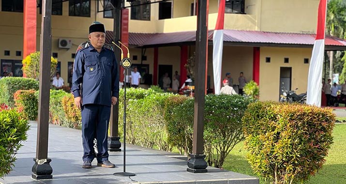 KSK Pimpin Upacara Pelatihan Peningkatan Kapasitas Kades se-Kabupaten Konawe di SPN Anggotoa