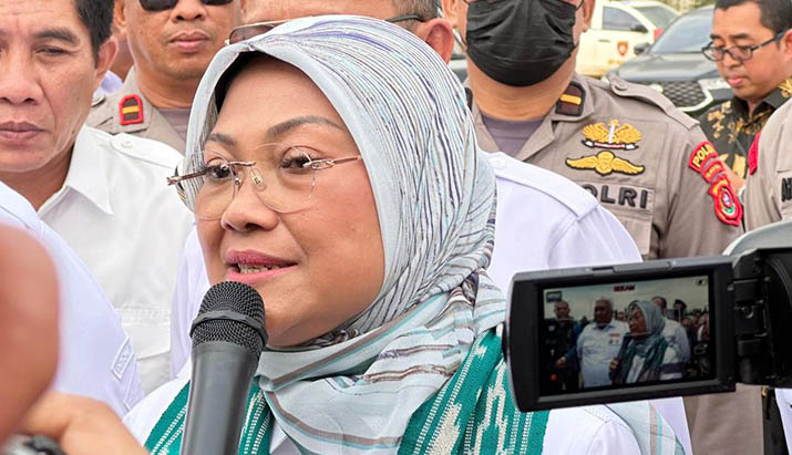 Menteri Tenaga Kerja (Menaker) Ida Fauziyah