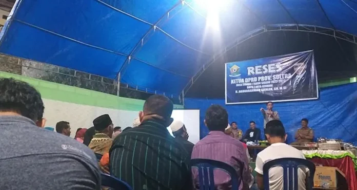 Sering Longsor, Ketua DPRD Sultra Realisasikan Aspirasi Warga Watu-Watu
